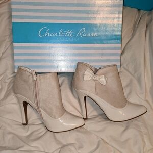 CHARLOTTE RUSSE ANKLE BOOTS